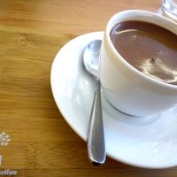 Hot chocolate at LN Fortunate Coffee - Solaris Mont Kiara in Kuala Lumpur