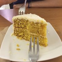 Orange cake! Not to be missed! at LN Fortunate Coffee - Solaris Mont Kiara in Kuala Lumpur