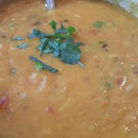 Yellow daal at Golden Ambal in Edinburgh