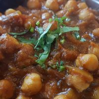 Channa Masala at Golden Ambal in Edinburgh