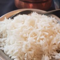 Steamed Rice at Golden Ambal in Edinburgh