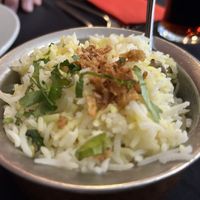 Pilau rice   at Golden Ambal in Edinburgh