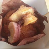 Vegan muffin at Wholefoods Kitchen in Bendigo