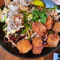 Tofu jungle curry at Wholefoods Kitchen in Bendigo