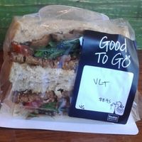VLT sandwich at Wholefoods Kitchen in Bendigo