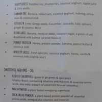 drinks menu 2 at Wholefoods Kitchen in Bendigo