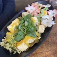 Wok n broccoli with tofu  at Wholefoods Kitchen in Bendigo