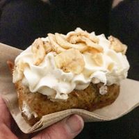 Banana bread/cake at Wholefoods Kitchen in Bendigo