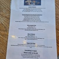 Menu - mains at Seaside Kitchen in Margate