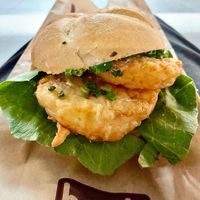 Kaiserbrötchen Kartoffelrösti at backWERK - Hauptbahnhof in Berlin
