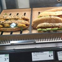 vegan sandwiches at backWERK - Hauptbahnhof in Berlin