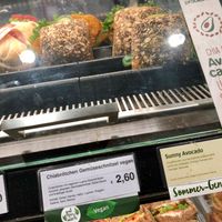 very few vegan options at backWERK - Hauptbahnhof in Berlin