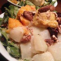 vegan rainbow salad and protein salad at SLA - Voorstraat in Utrecht