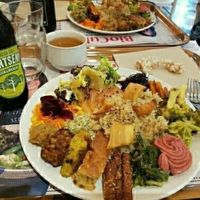 Gourmet sampling menu  at 2Y Restaurante in Barcelona