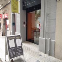 a view from the street at 2Y Restaurante in Barcelona