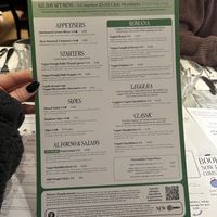 vegan menu   at Pizza Express - Wimbledon in South West London
