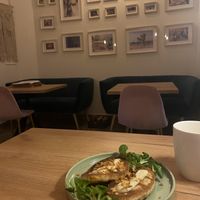 Ukrainian Potato Zrazy  at Majne Szwajne Vegan Deli in Lodz