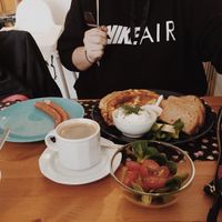Breakfast  at Powoli in Wroclaw