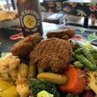 You are able to bring in your own drinks, so we grabbed some beers next door at Moshe's Golden Falafel - McCullough Ave in San Antonio