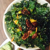 amazing kale salad! perfect for that iron hit  at Fruitive - Palmer Alley in Washington