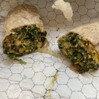 Kale sweet potato wrap  at Fruitive - Palmer Alley in Washington