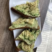 Whole size avocado toast  at Fruitive - Palmer Alley in Washington