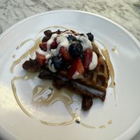 Mini berry waffle  at Fruitive - Palmer Alley in Washington