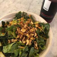 Close up on the spicy green salad. Couldn’t recommend it more! at Fruitive - Palmer Alley in Washington