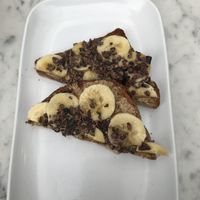 Delicious almond butter toast! at Fruitive - Palmer Alley in Washington