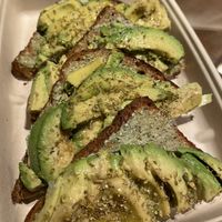 Avocado toast with pesto at Fruitive - Palmer Alley in Washington
