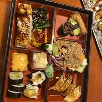 Vegetable bento box  at Sushi Jin in Silver Spring