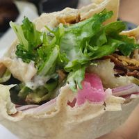 Seitan Shawarma Wrap at B52 Cafe in Pittsburgh