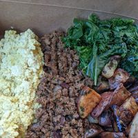 Kofta scamble at B52 Cafe in Pittsburgh