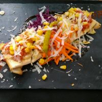 Fajita main course  at LaQuinoa in Zaragoza