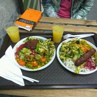 Two portions  at Ganesha Vega Etelbar in Budapest