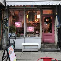 Store front  at Erin McKenna's Bakery in New York City