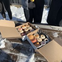 yum!!! cupcake assortment   at Erin McKenna's Bakery in New York City