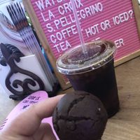 Chocolate chip brownie at Erin McKenna's Bakery in New York City
