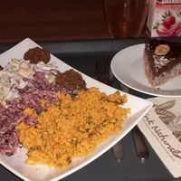 lunch menu april 2017 at Veggie Nyers in Budapest