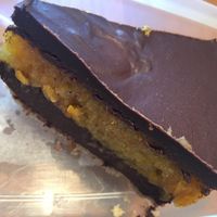 Raw cake at Veggie Nyers in Budapest