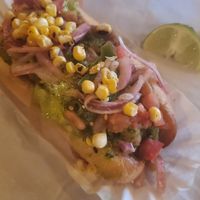 Veggie Sonoran made vegan at Imperial in Ferndale