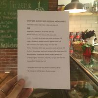 menu  at Shop 225 Pizzeria in Pascoe Vale South