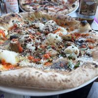 2807 pizza with chilli oil  at Shop 225 Pizzeria in Pascoe Vale South