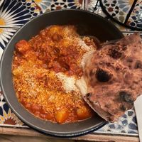 gnocchi bolognese. Bland firm and metallic tasting. at Shop 225 Pizzeria in Pascoe Vale South