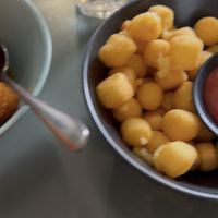 Amazing gnocchi chips  at Shop 225 Pizzeria in Pascoe Vale South