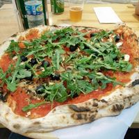 pizza at Mano a Mano in Murcia