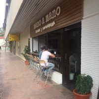 Outside at Mano a Mano in Murcia