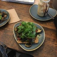 the italian & coffee milkshake  at Cupcakes and Shhht in East London