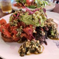 The Italian dish...the cashew pesto is very good! at Cupcakes and Shhht in East London