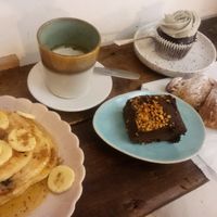 Nice breakfast at Cupcakes and Shhht in East London